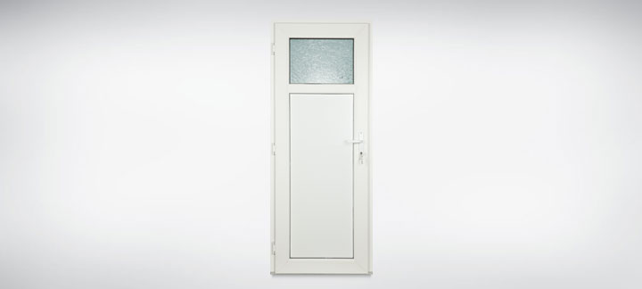 PVC sobna vrata sa staklom